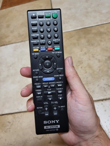 OEM GENUINO - SONY RM-ADP057 - Sistema de control remoto AV - PROBADO - Imagen 2 de 3