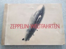 ZEPPELIN WELTFAHRTEN FOTOALBUM SAMMELALBUM ZIGARETTENBILDER 1932