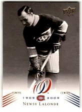 2008-09 Upper Deck Montreal Canadiens Centennial Newsy Lalonde #19 Montreal