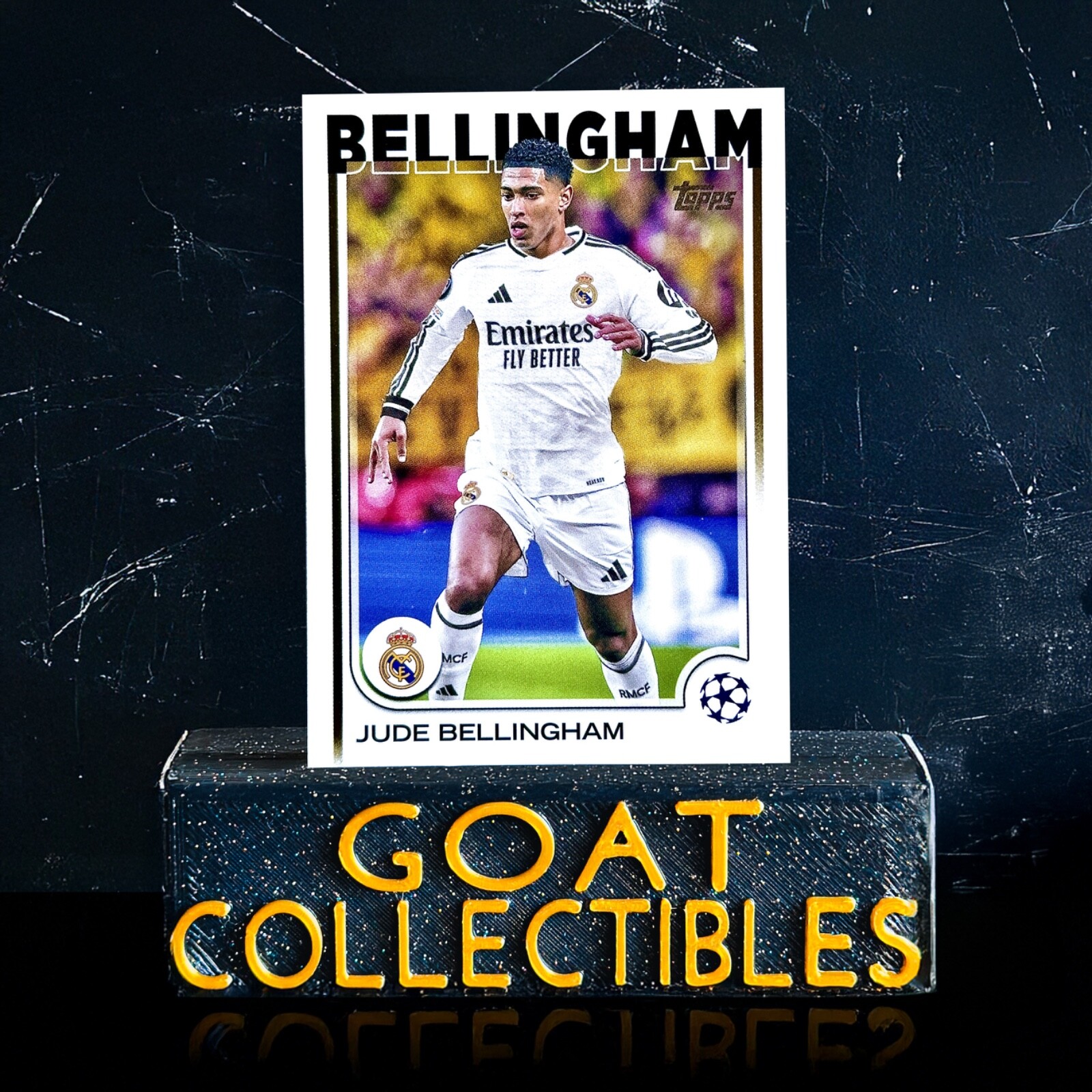 2024-25 Topps UEFA Club Competitions Soccer #22 Jude Bellingham, Real Madrid C.F