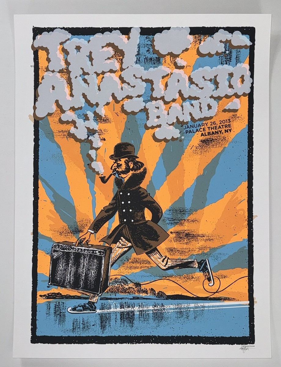 Trey Anastasio Band Poster Palace Theatre Albany NY 1/26/13