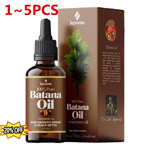3-in-1 Hair Growth Oil Batana Oil Rosemary,Castor Oil All-Organic GrowthÞι TGY