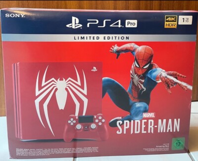 PLAYSTATION 4 PRO SPIDER MAN LIMITED EDITION