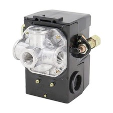 Heavy Duty Pressure Switch for Air Compressor 135-175 Psi Four 4 Port 26 Amp