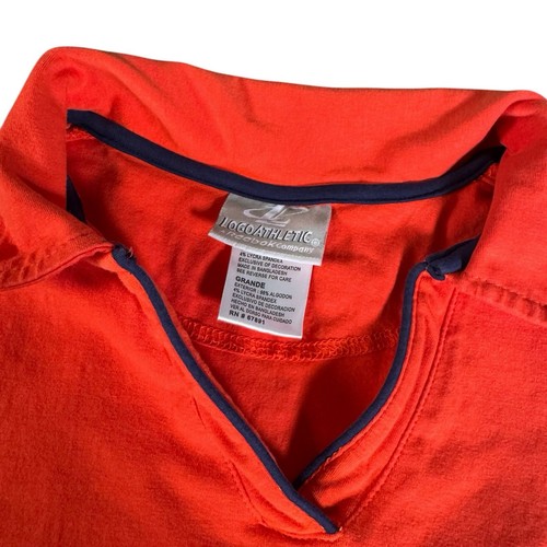 Illinois Fighting Illini Womens Junior Girls Orange Long Sleeve Top Size Large - Picture 4 of 12