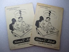 Nachlaß selten und informativ = DIE KOMMA-FIBEL Merkur Lehrmittel Verlag ca 1955