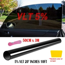 Uncut Window Roll Tint Film 5% - 70% VLT In FT Feet Car Office Commercial EAK
