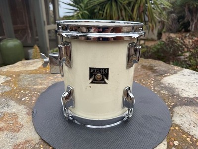 Tama Superstar 80's White Tom Drum - 8x9 Birch Wood
