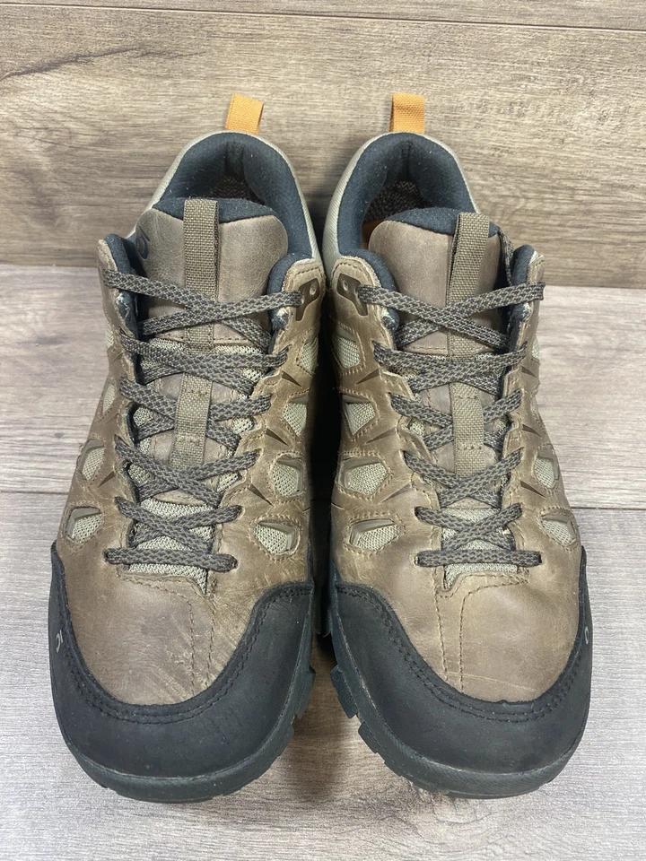 Zapatos de Senderismo Oboz Sawtooth II Low BDry Impermeables BRN Negros Para Hombres Talla 10.5 Ancho Foto 4 de 4