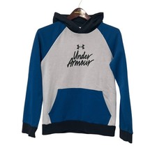 Under Armour, Boys Sweatshirt, Blue, Size Y-Large, NB52