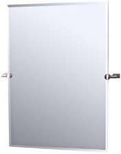 Gatco Bleu Satin Nickel 28" x 32" Tilting Wall Mirror
