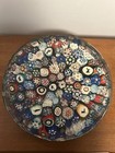 Vintage 1967 Springbok Circular Puzzle BACCARAT MILLEFIORI PAPERWEIGHT Complete — photo 1