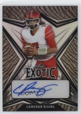 2022 Leaf Exotic Elephant Prismatic 3/8 Cameron Rising #BA-CR1 Auto 0u66