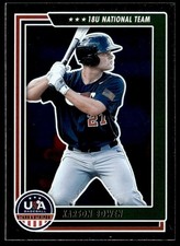 2022 Panini USA Baseball Stars & Stripes Karson Bowen USA #50