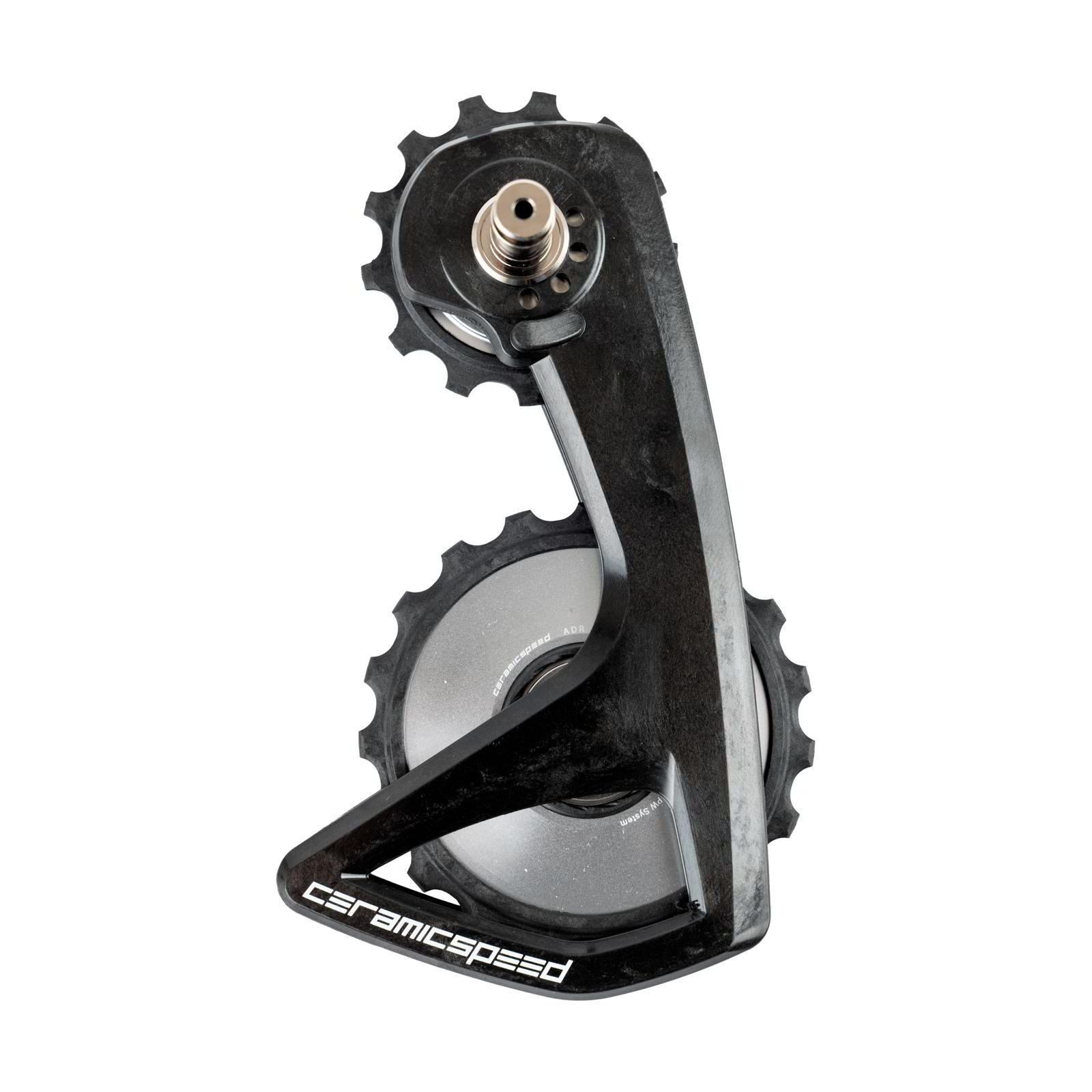 CeramicSpeed OSPW RS Alpha Disc Shimano 9250/8150 Pulley Wheels Silver