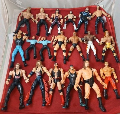 WCW NWO Wolfpac Lot Hall Nash Hulk Hogan Buff Jericho Marvel ToyBiz Wresting