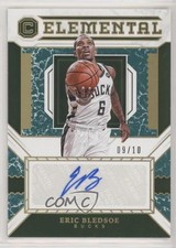 2018 Panini Cornerstones Elemental Signatures Marble 9/10 Eric Bledsoe Auto 2r5