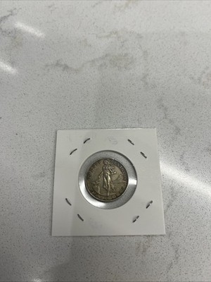 1944 D Twenty Centavos Philippines US Minted 75% Silver Coin