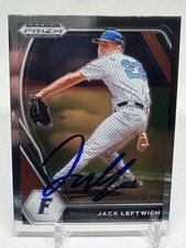 2021 Panini Prizm Draft Jack Leftwich PDP197 SIGNED