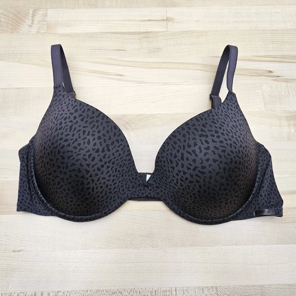 Sujetador Camiseta Calvin Klein Essential 36C Push-Up Con Aros F3168 Estampado Animal Foto 2 de 4