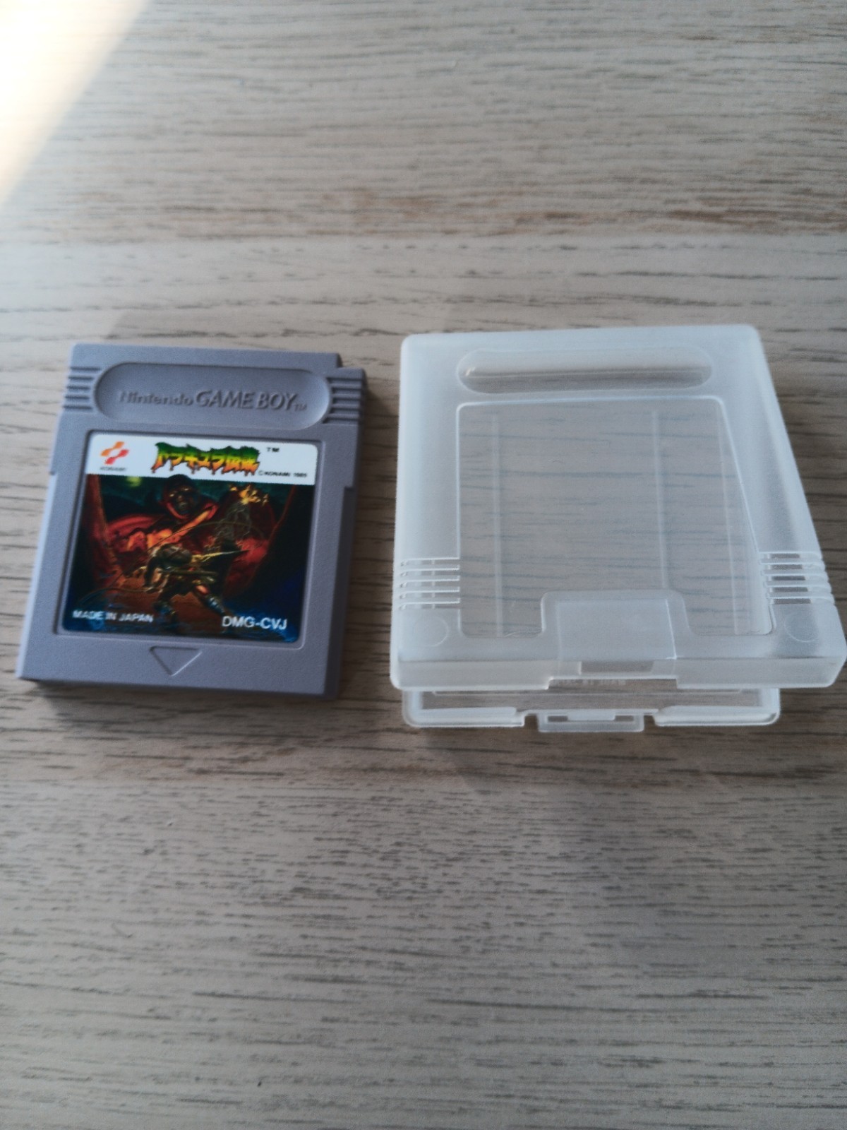 Dracula Densetsu Castlevania the Adventure Nintendo Game Boy Version Japonaise 