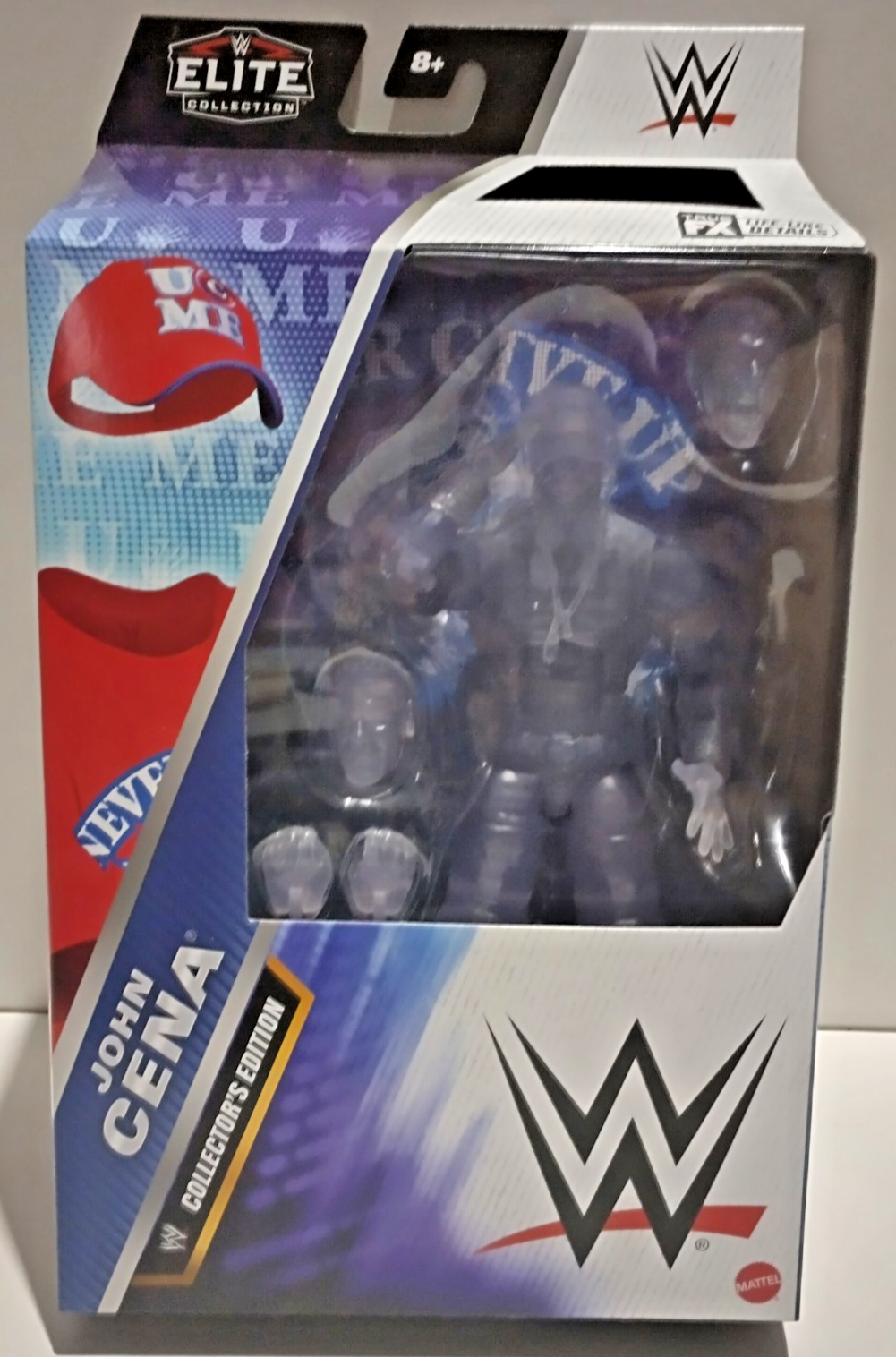 WWE Mattel Elite Collection Greatest Hits Series 8 John Cena  (US Box) Box Wear