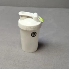 Blender Bottle Overnight Oats White Green Shaker Oatmeal 20 oz BPA Free