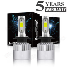 For Daf Lf 24v LED Headlight Bulbs 45 55 Xf 105 Lorry Super Bright White 100w