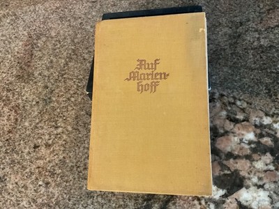 Book Ruf Marienhoff by Eugen Diederichs published 1933 good condition