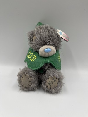 Me To You Tatty Teddy Good Luck kleiner Bär 4 Blatt Kleeblatt mit Etikett