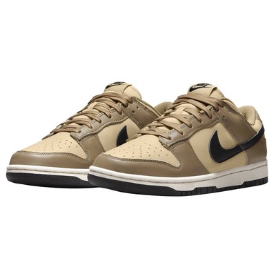 Nike Womens Dunk Low Dark Driftwood Sneaker Low Top Brown Black 11 DD1503-200
