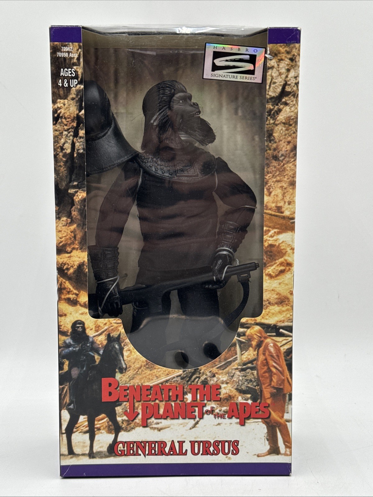 1998 Hasbro Planet Of The Apes General Ursus 12 Inch Action Figure Sealed