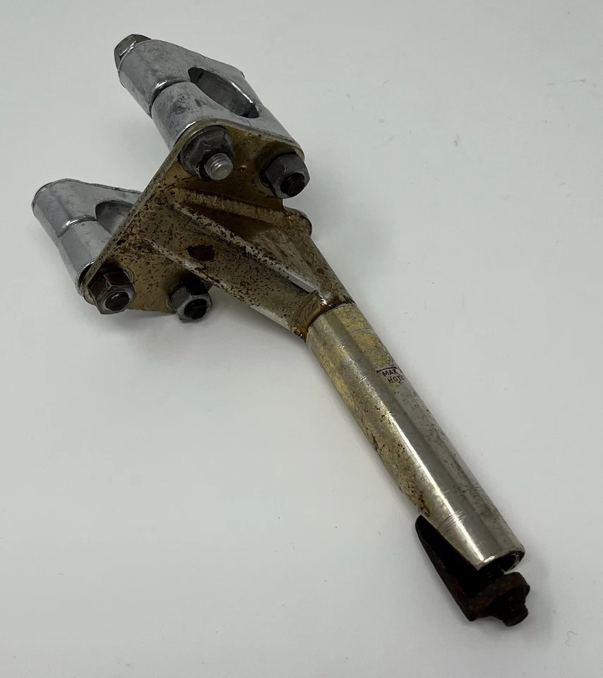 Double Clamp BMX Stem GOLD Old School Mongoose Roger Decoster Supergoose Vintage - Image 4 of 4