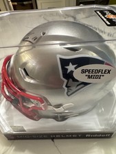 Julian Edelman signed MIDI speedflex Helmet JSA certification New England Pats
