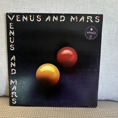 Wings Venus and Mars Capitol SMAS-11419 Rock LP Vinyl Record