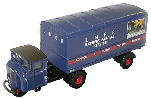 Oxford Diecast NMH004 Scammell Mechanical Horse LNER