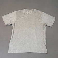 Greyson Shirt Tee T-Shirt Guide Sport Mens XL Logo Wolf Gray Nylon Spandex Golf