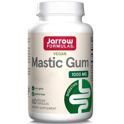 JARROW FORMULAS, MASTIC GUM 1000mg Magen Gesundheit 60 Veg. Kapseln SUPER PREIS