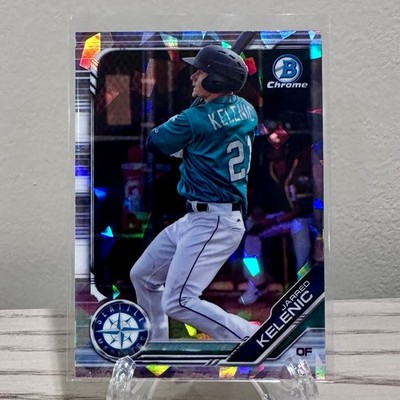 2019 Bowman Chrome #BDC-2 Jarred Kelenic Prospect Cracked Ice Atomic Refractor