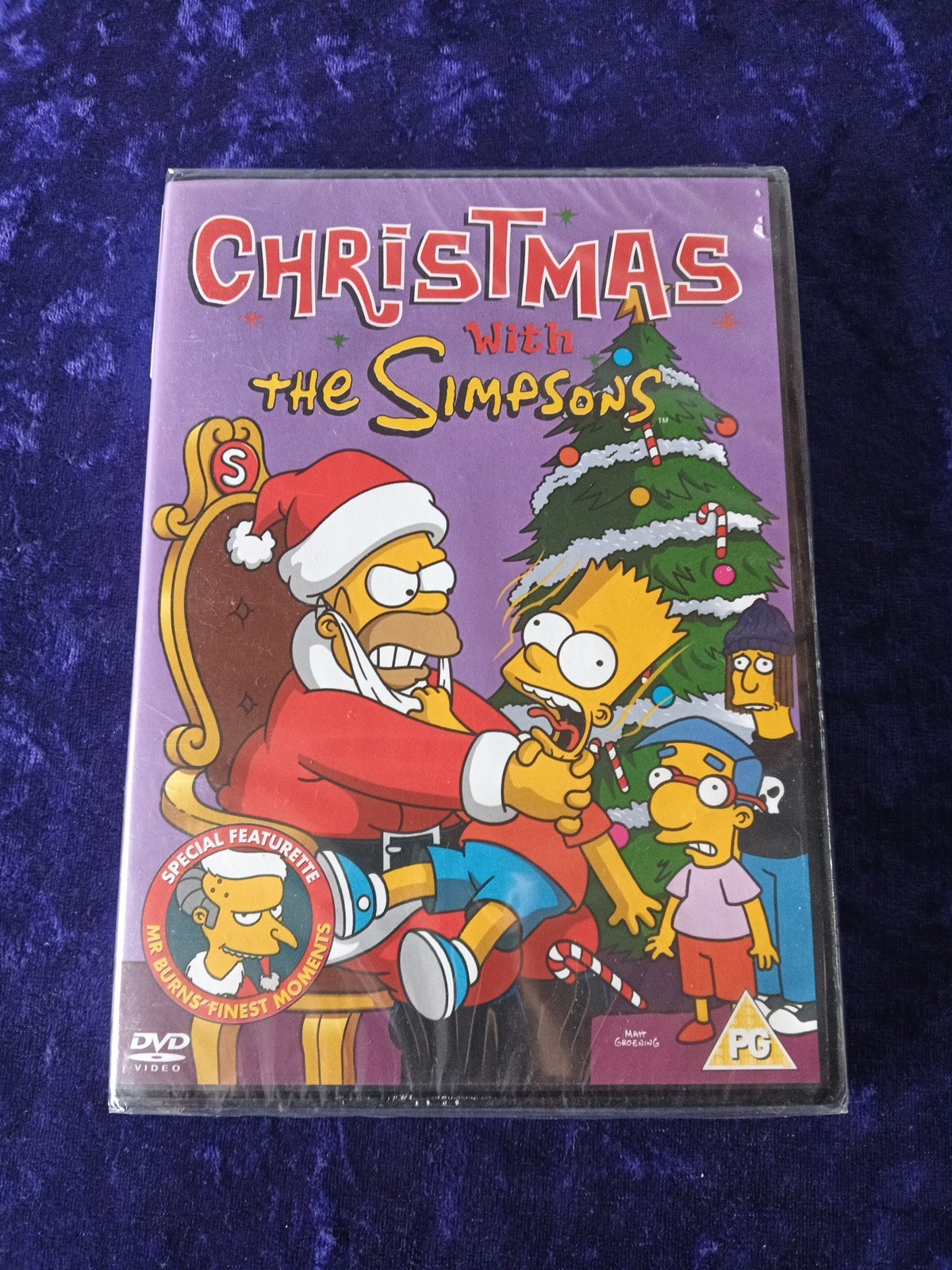 DVD CHRISTMAS WITH THE SIMPSONS HOLIDAY 5 FESTIVE EPISODES UK R2