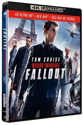 Misión Imposible 6: Fallout (4K UHD + BD + BD Extras) [Blu-ray]