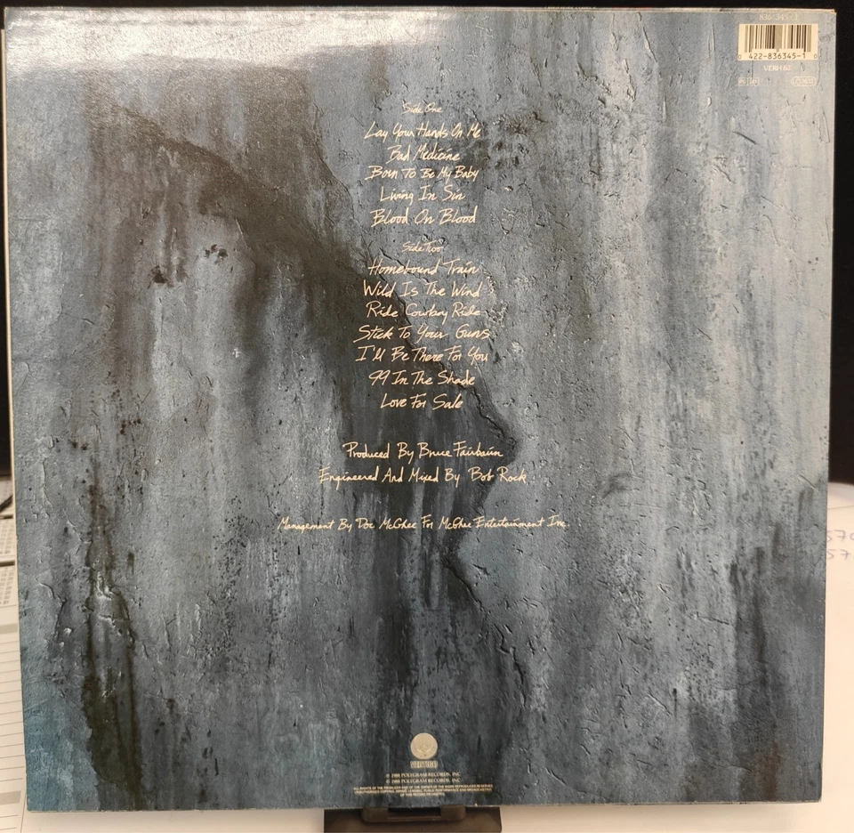 LP / Schallplatte / Vinyl - BON JOVI - NEW JERSEY - Bild 2 von 4