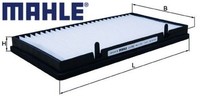 Mahle LA382 Filter FüR Innenraumluft Innenraumfilter Filter Innenraum