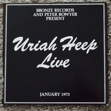 Uriah Heep Uriah Heep Live GATEFOLD NEAR MINT Bronze 2xVinyl LP