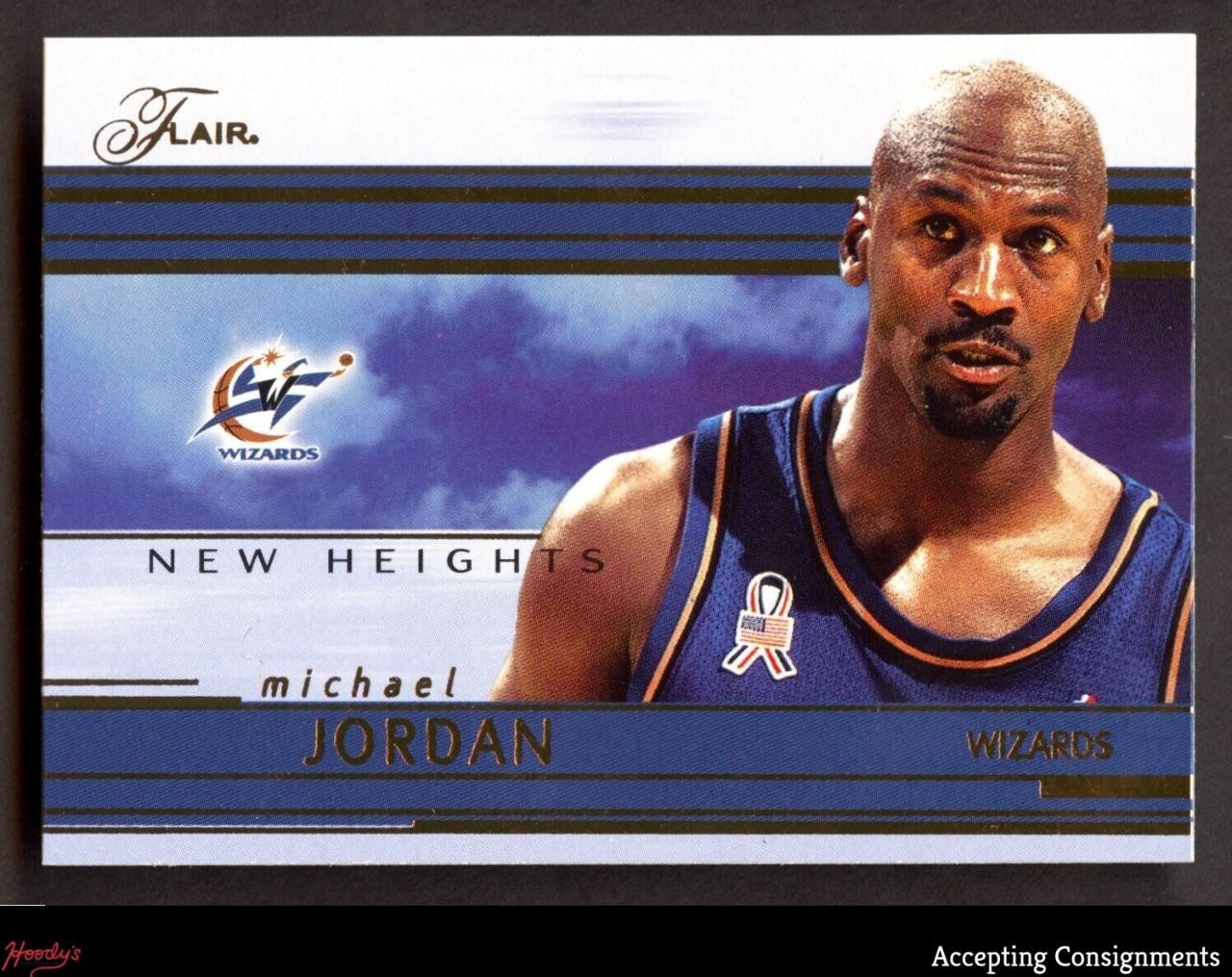 2002-03 Flair New Heights #11 Michael Jordan WIZARDS