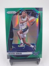 NATASHA HOWARD 2024 Panini Prizm WNBA Green Prizm #130 Dallas Wings 