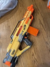 Nerf Stampede ECS N-Strike Motorized Blaster with Clips Icon Series Ultra Strike