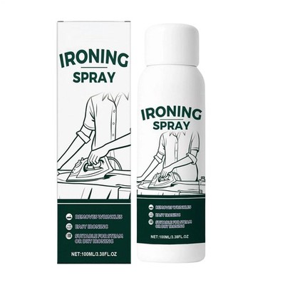 Ironing Spray Starch 100ml Static Guard No Flaking Sticking Anti Static Mist