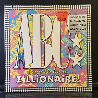 ABC How to Be a Zillionaire! 1985 Mercury 1st Press SEALED 8249041 Be Near Me LP