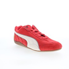 Puma Scuderia Ferrari Speedcat baskets pour hommes en suede rouge